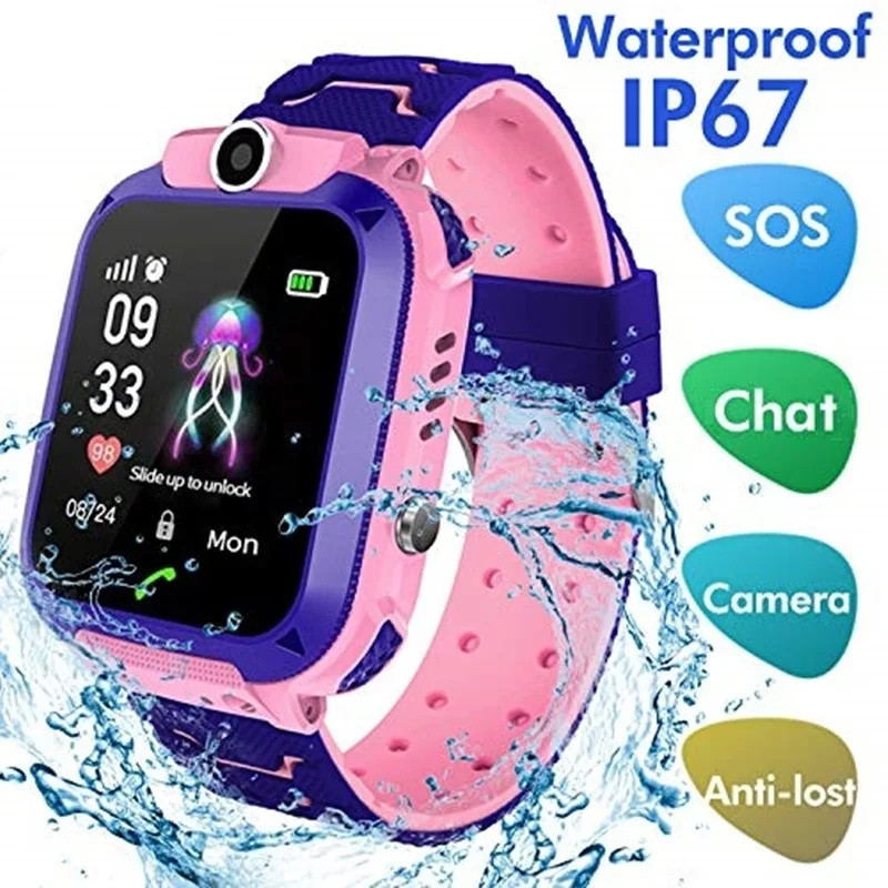 Smartwatch Watches For Girls - 2G Smart Watch voor kinderen SOS-oproep