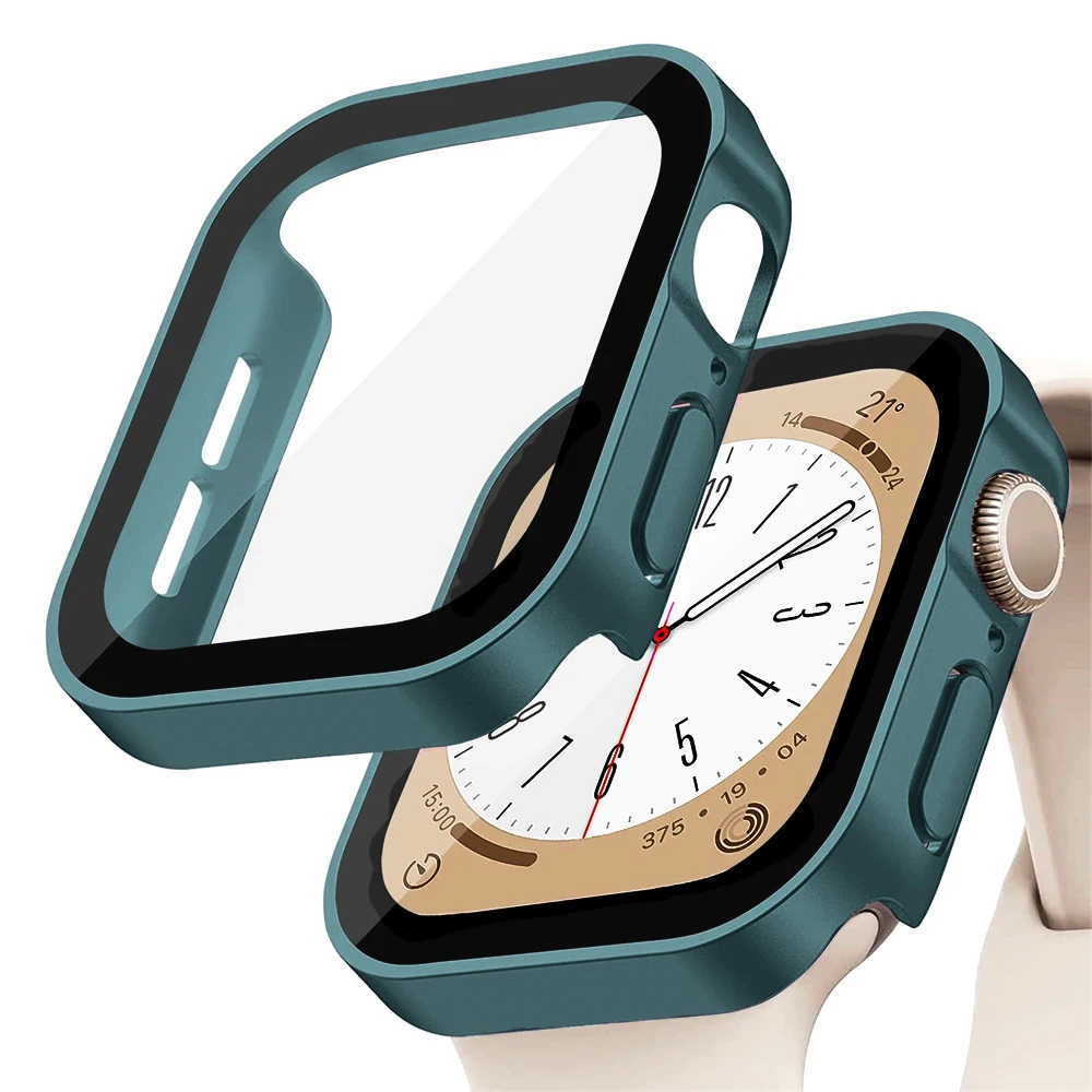 Smartwatch Watches For Girls - Glas + cover Voor Apple Horloge