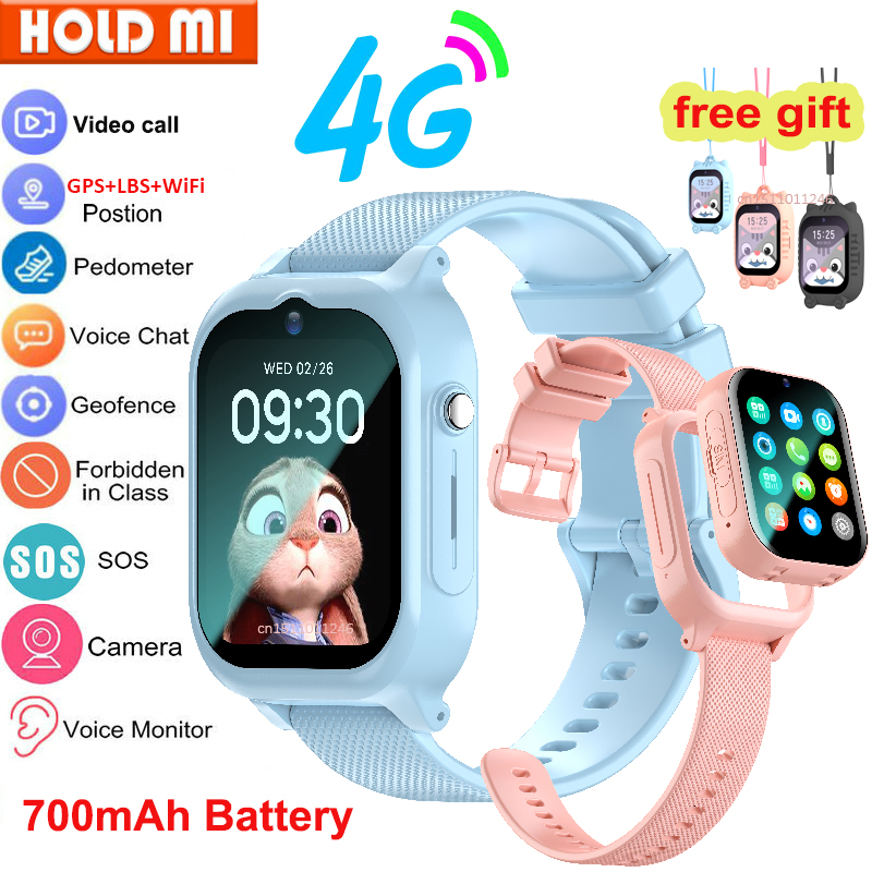 Smartwatch Watches For Kid Girl - Smart Watch Kinderen 4G GPS WIFI