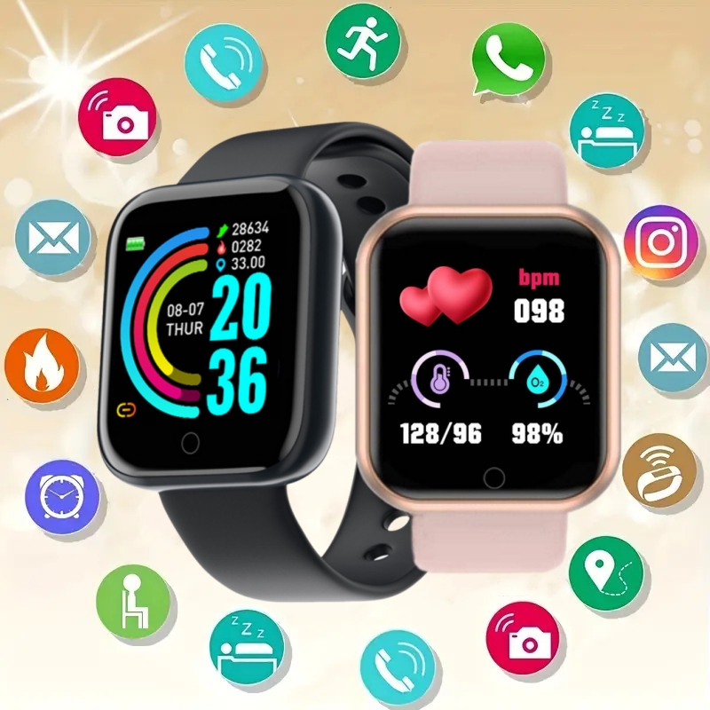 Smartwatch Watches For Girls - Smart Watch Bericht Herinner Muziek Controle