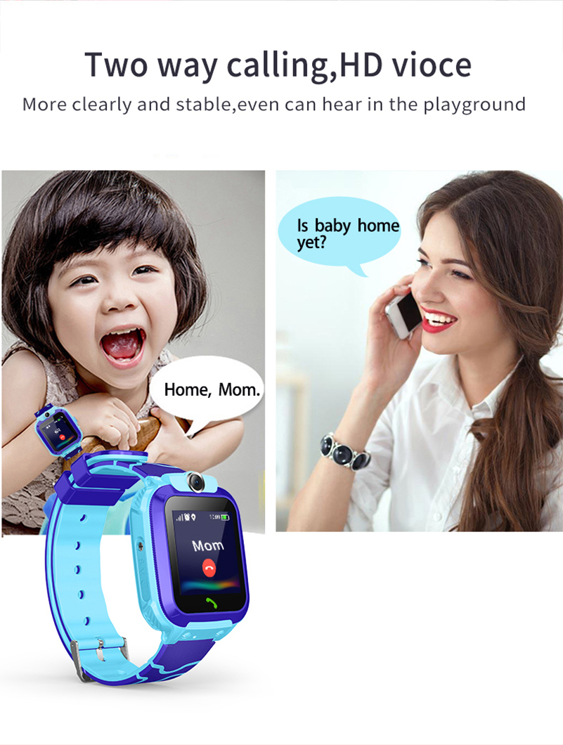 Smartwatch Watches For Kid Girl - 2026 Waterdichte Smartwatch Kinderen SOS GPS