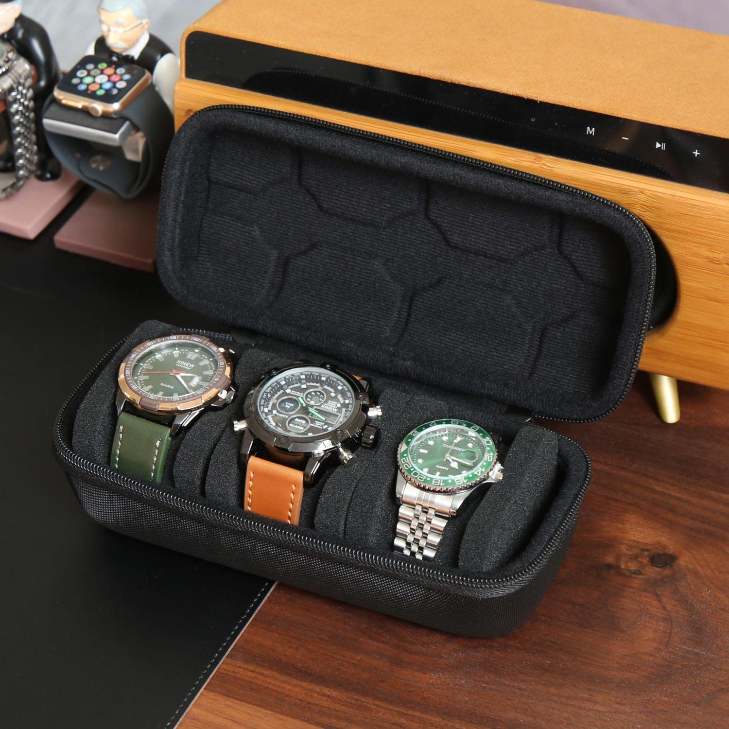 Smartwatch Watches For Men - Horlogebox-organizer voor mannen of vrouwen, horlogereistas,