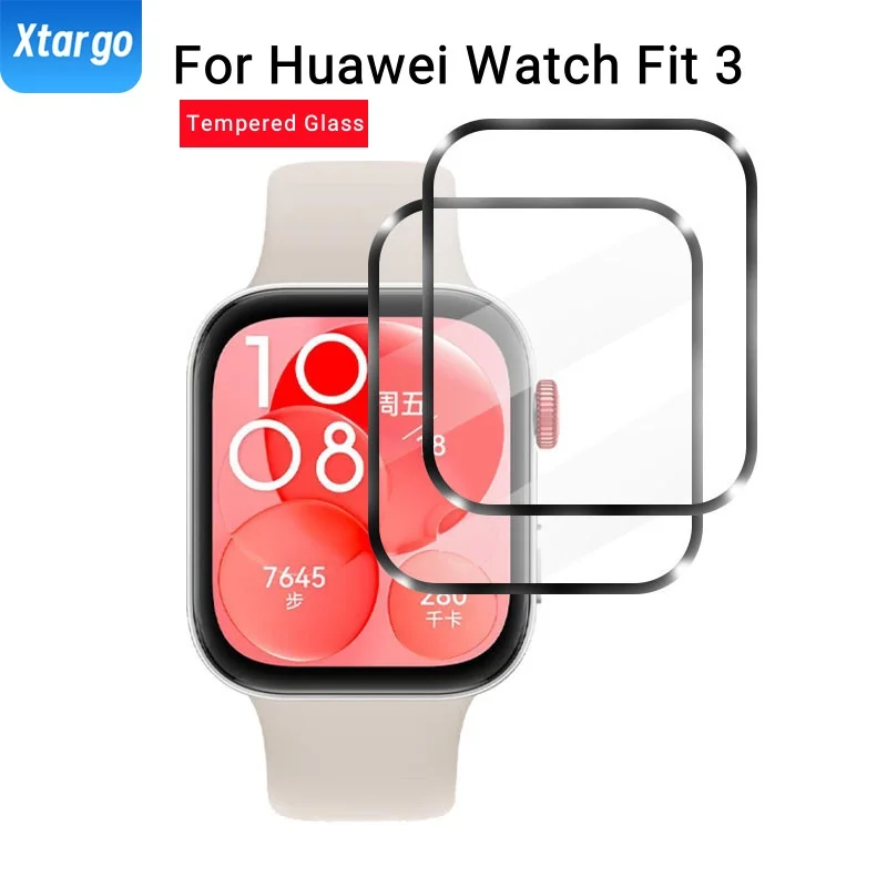 Huawei Smartwatch Watch Fit - Gehard glas voor Huawei Watch Fit