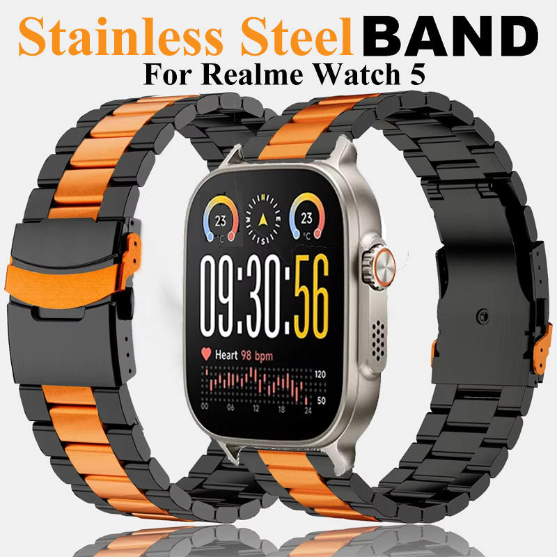 Watch S Realme - 22 mm roestvrijstalen band voor Realme