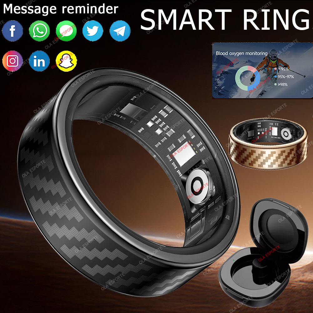 Smartwatch Watches For Girls - Nieuwste Smart Ring Oproep Berichtmelding Handgebaren