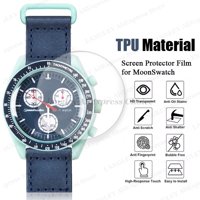 Watches Omega - HD TPU Hydrogel Beschermfolie Screen Protector