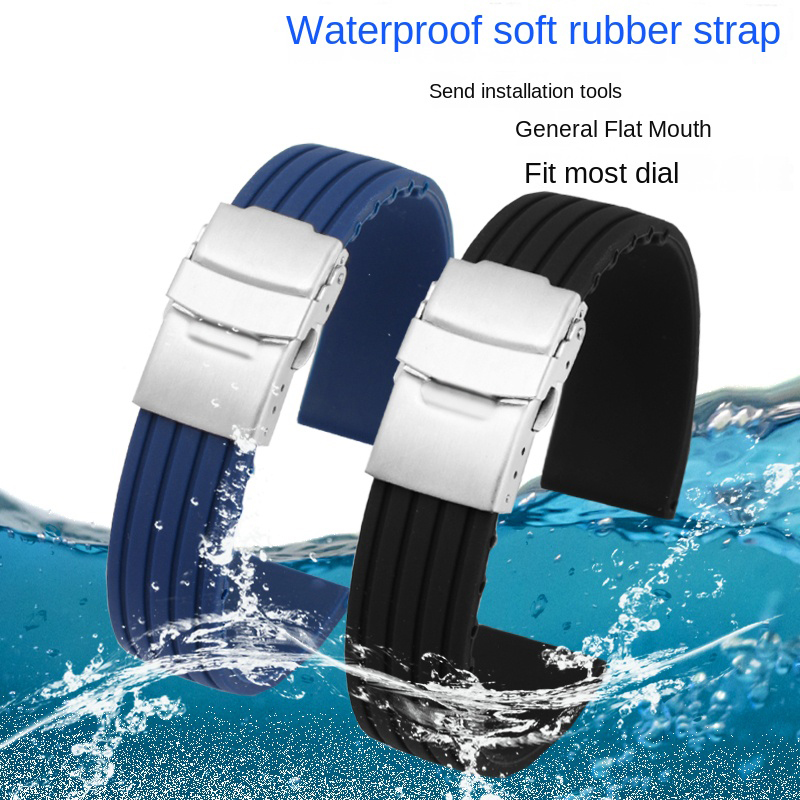 Tissot Watches Smartwatch - 16Mm 18Mm 20Mm 22Mm 24Mm Siliconen
