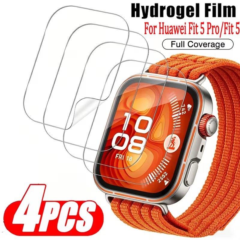 Huawei Smartwatch Watch Fit - 1-4 stuks Hydrogel Screenprotector Folie voor
