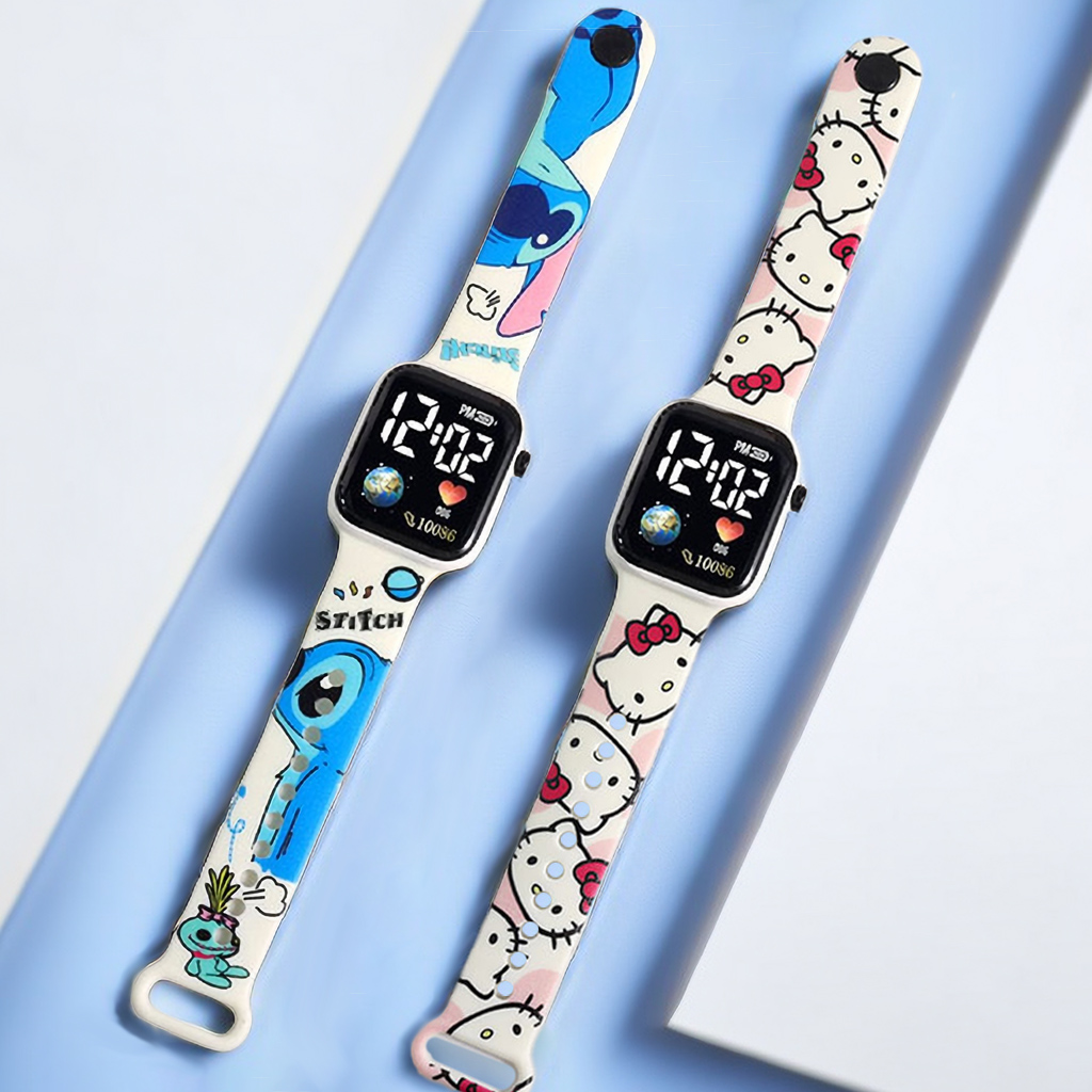 Smartwatch Watches For Girls - Nieuwe Stitch Kinderen Horloges Meisjes Reloj
