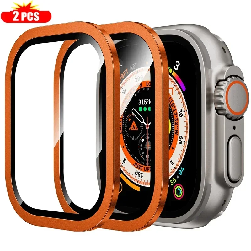 2 STKS Titanium Metalen Frame  - Smartwatch Watches For Men recensie en prijs