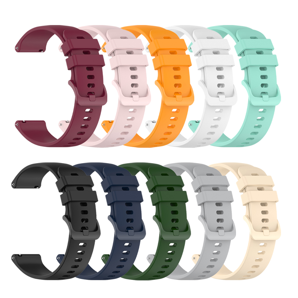 22mm 20mm Zachte Siliconen Ban - Watch S Realme recensie en prijs
