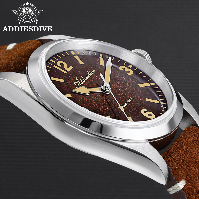 ADDIESDIVE 36MM 200M waterdich - Leather Watch Strap recensie en prijs