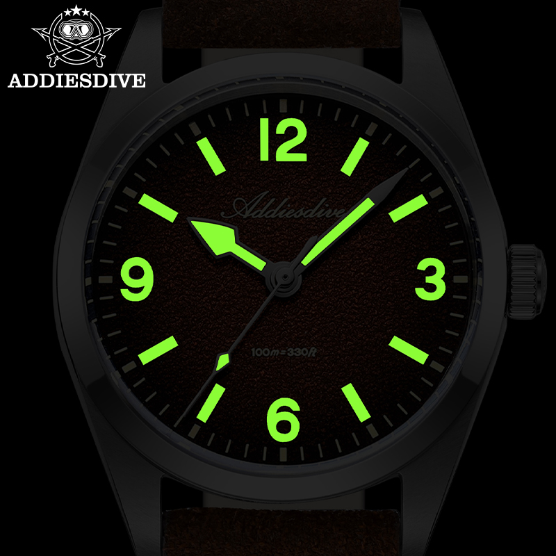 ADDIESDIVE 36MM 200M waterdich - Leather Watch Strap recensie en prijs