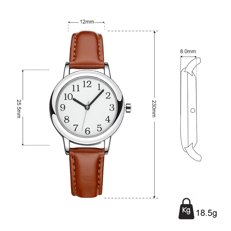 Witte band Slanke aangepaste d - Leather Watch Strap recensie en prijs