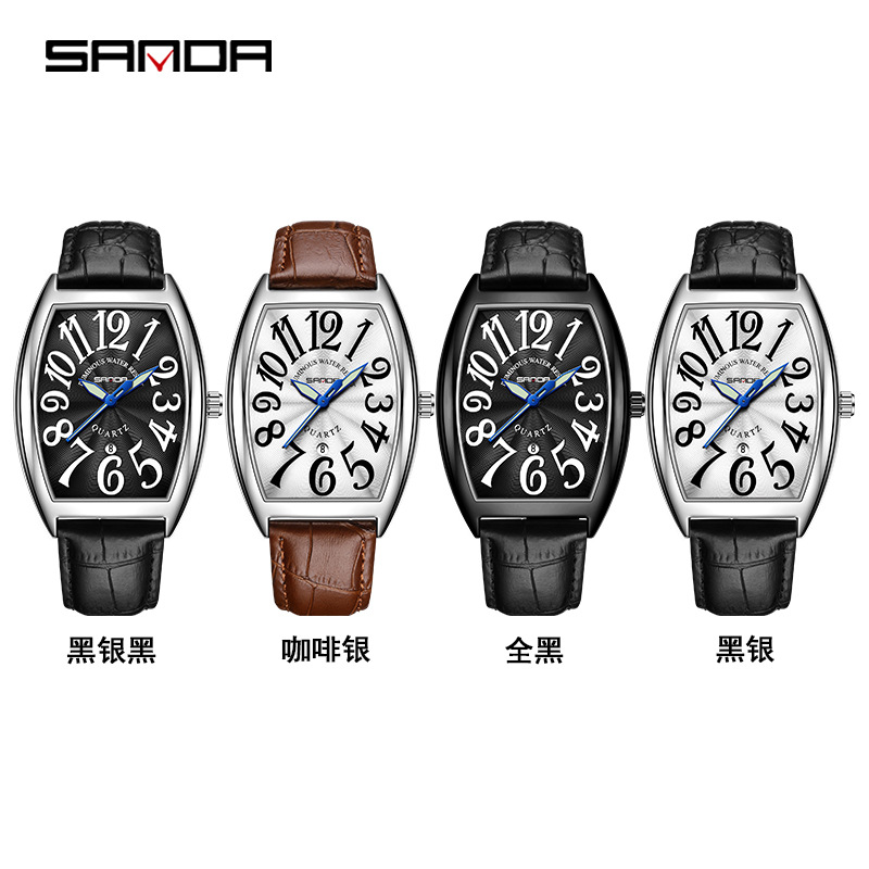 SANDA Nieuw quartz herenhorlog - Leather Watch Strap recensie en prijs
