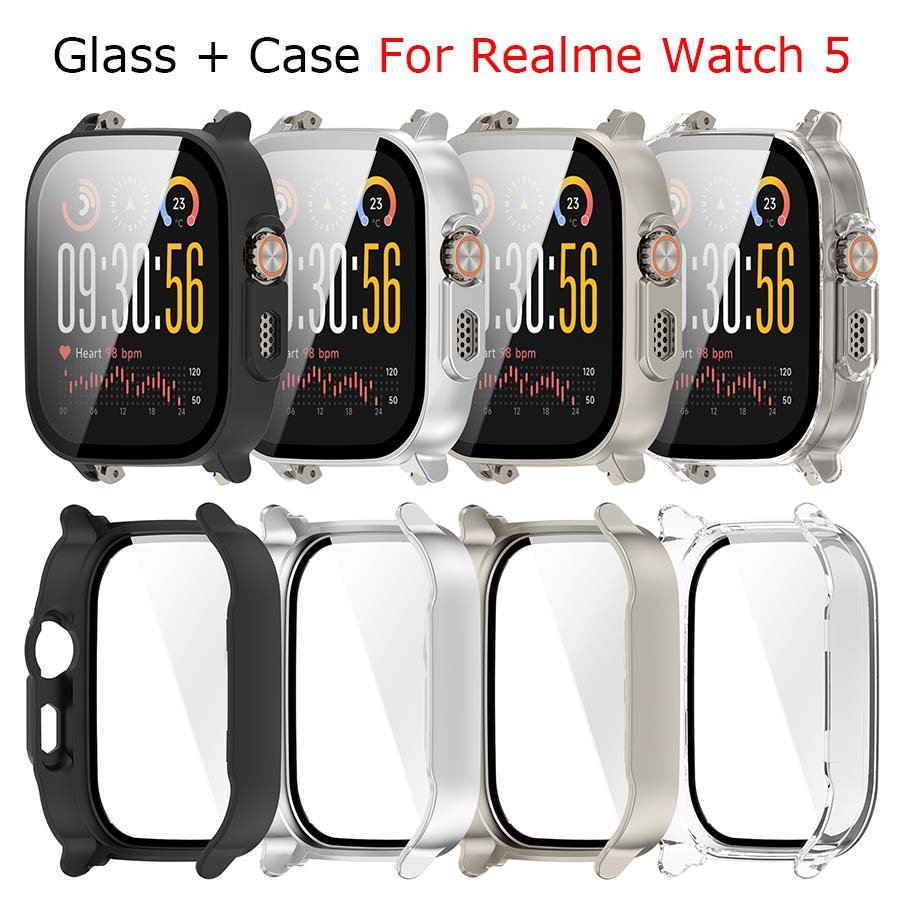 Harde pc + gehard glazen behui - Watch S Realme recensie en prijs
