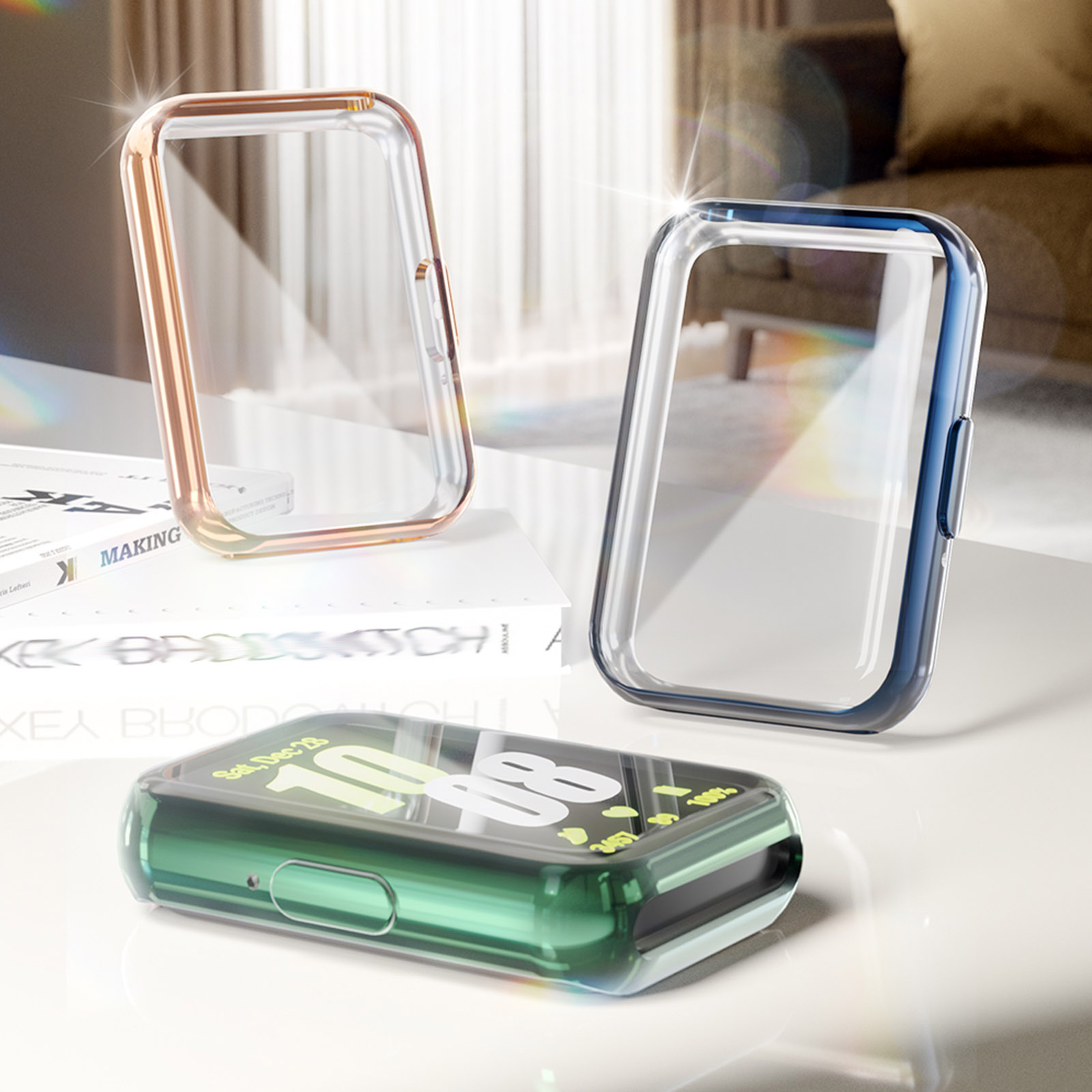 Hoesje Voor Samsung Galaxy Fit - Smartwatch Watches For Women Smart recensie en prijs