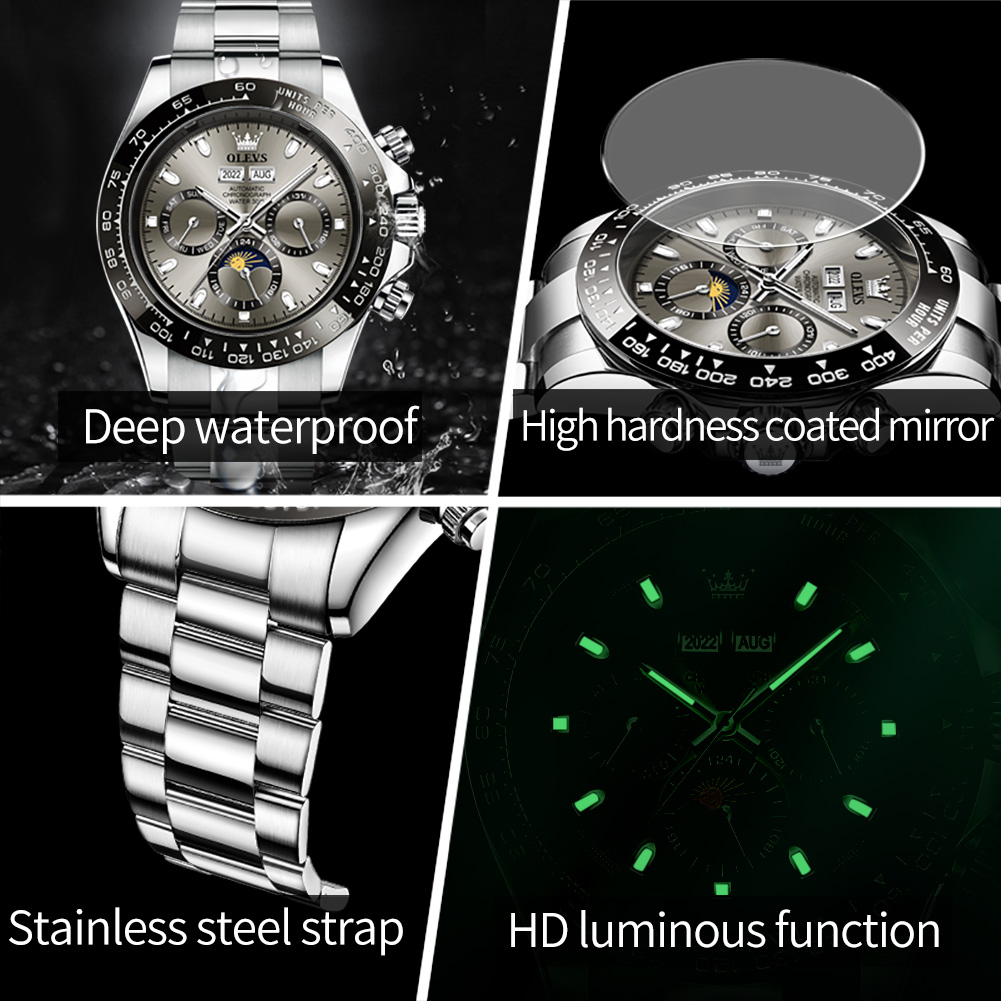 OLEVS 6654 Luxe herenhorloge c - Watches Omega recensie en prijs