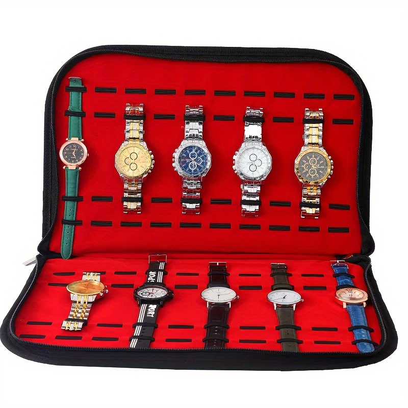 20 slots horloge-opbergtas Han - Leather Watch Strap recensie en prijs