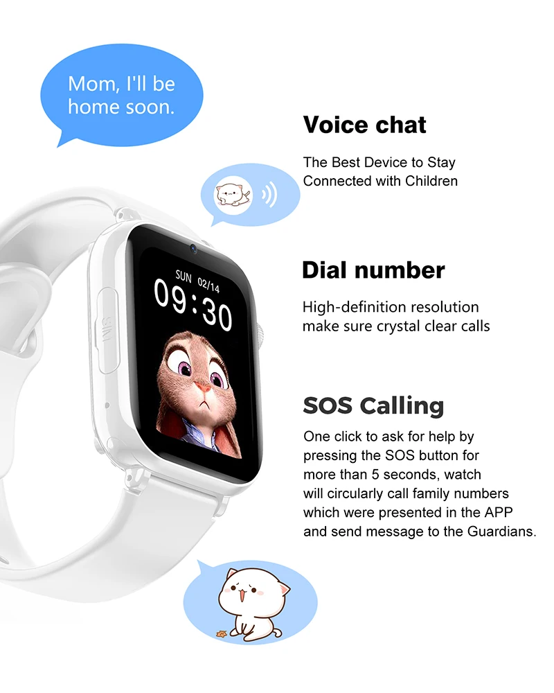 2025 Smart Watch Kinderen LBS  - Smartwatch Watches For Kid Girl recensie en prijs