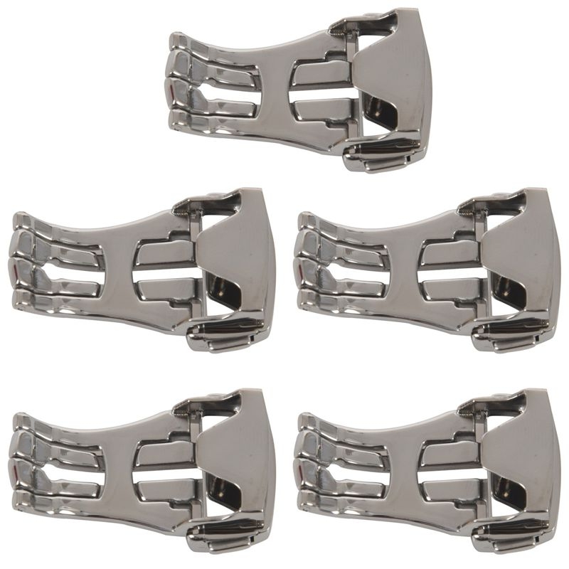 A32HOT-5Pcs 18Mm RVS Vouwsluit - Watches Omega recensie en prijs
