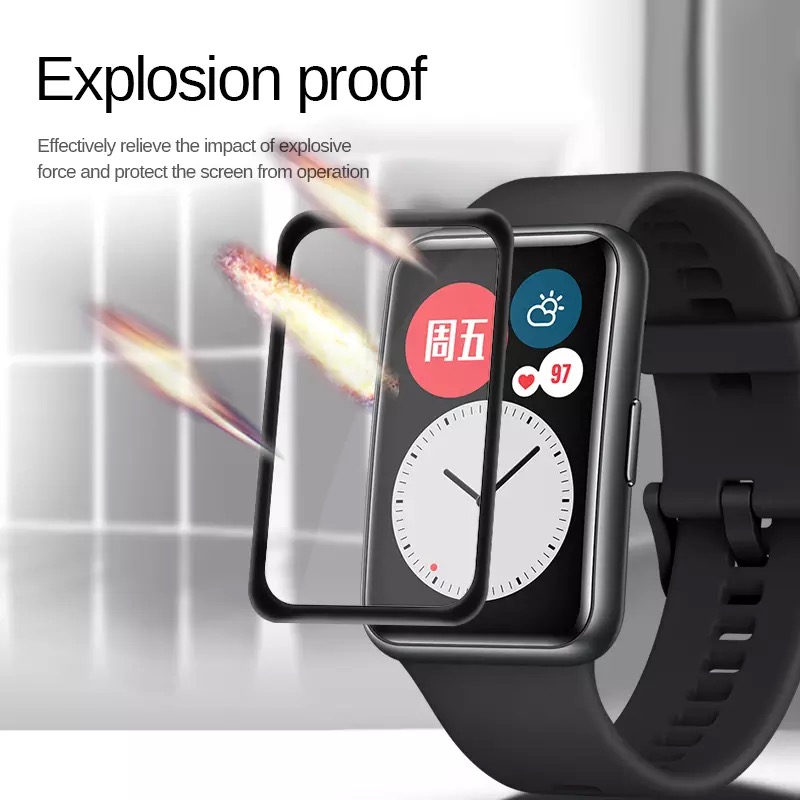 Beschermend zacht glas voor Hu - Huawei Smartwatch Watch Fit recensie en prijs