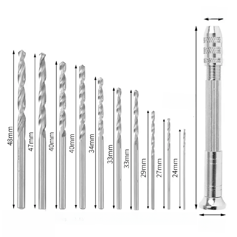 0.8-3.0mm Mini Handboor Houtbe - Watch S recensie en prijs