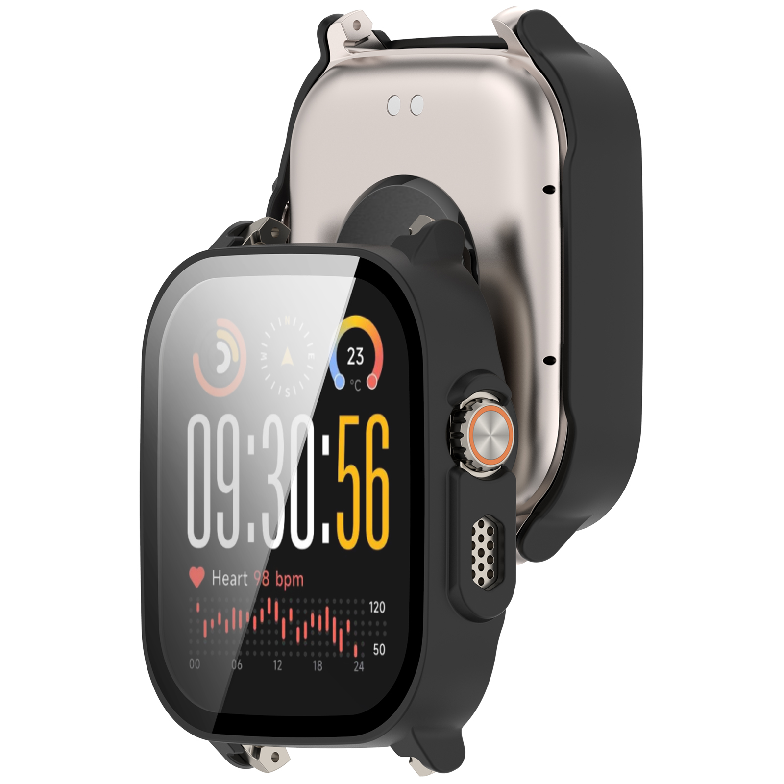 PC-hoesje + gehard glas voor R - Watch S Realme recensie en prijs