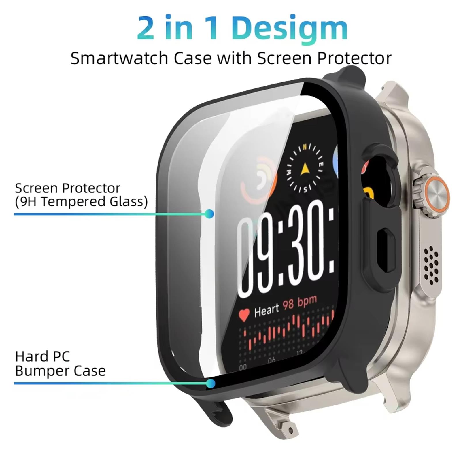 PC-hoesje + gehard glas voor R - Watch S Realme recensie en prijs