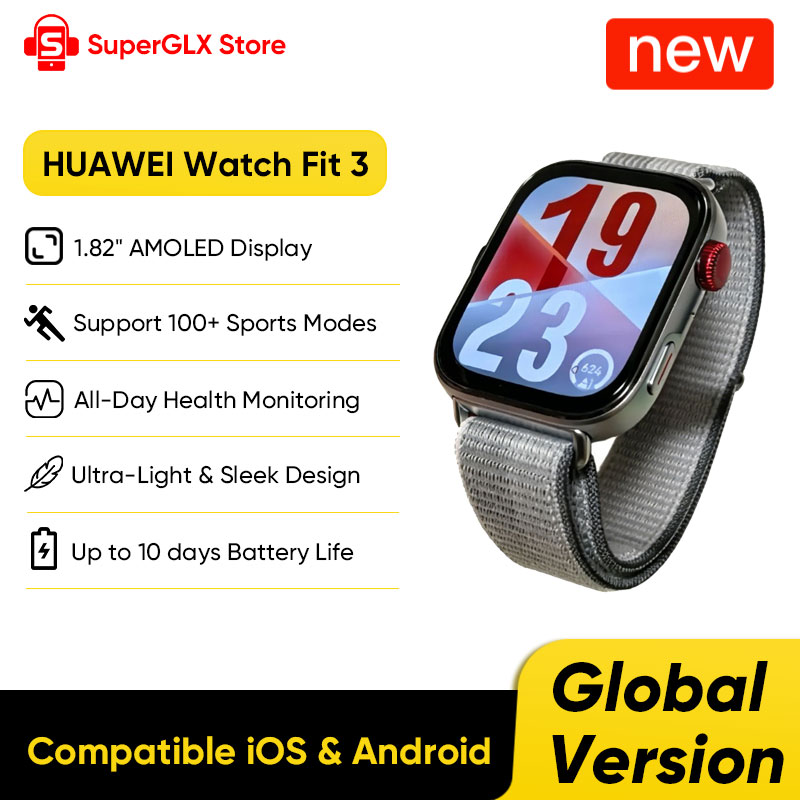 【US Express】HUAWEI Watch Fit 3 - Huawei Smartwatch Watch Fit recensie en prijs