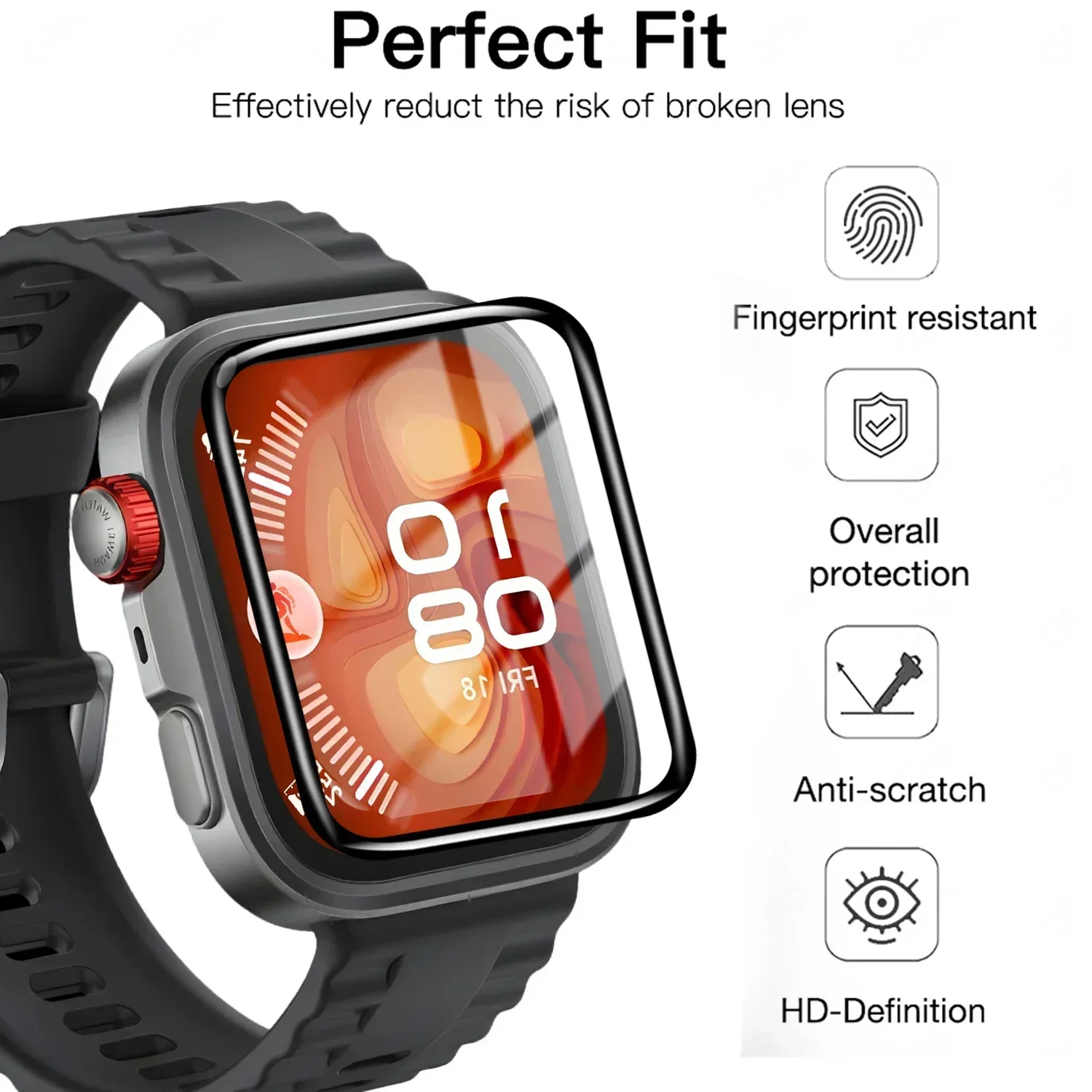 5 stks Gehard film Voor Huawei - Huawei Smartwatch Watch Fit recensie en prijs